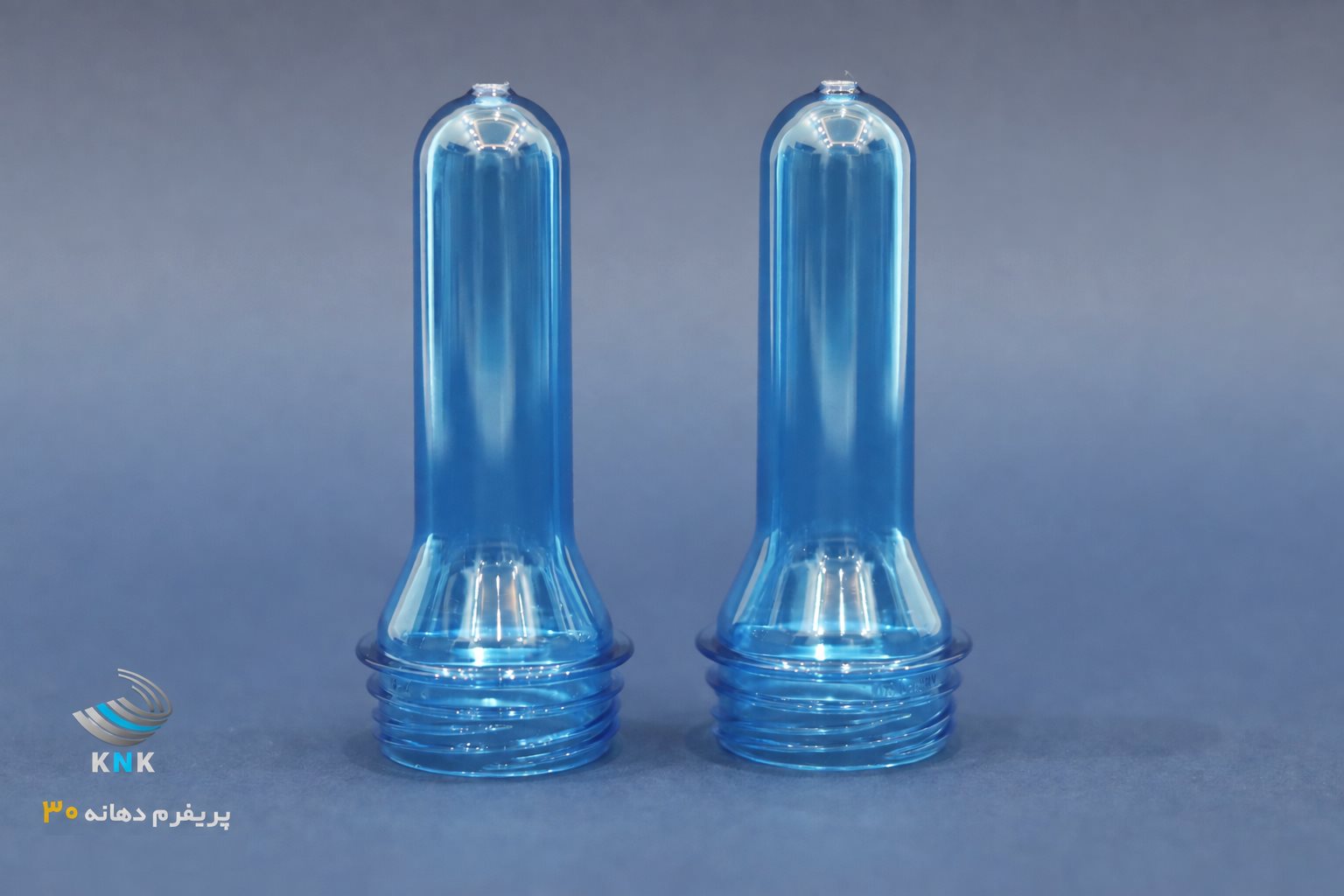 30 mm preforms — blue
